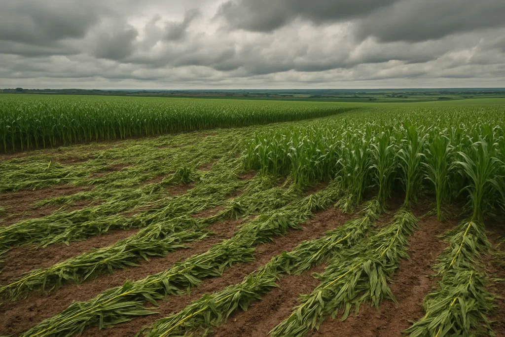 Proagro negado após a perda da safra: o que o produtor pode fazer Lavoura brasileira com sinais de perda após evento climático